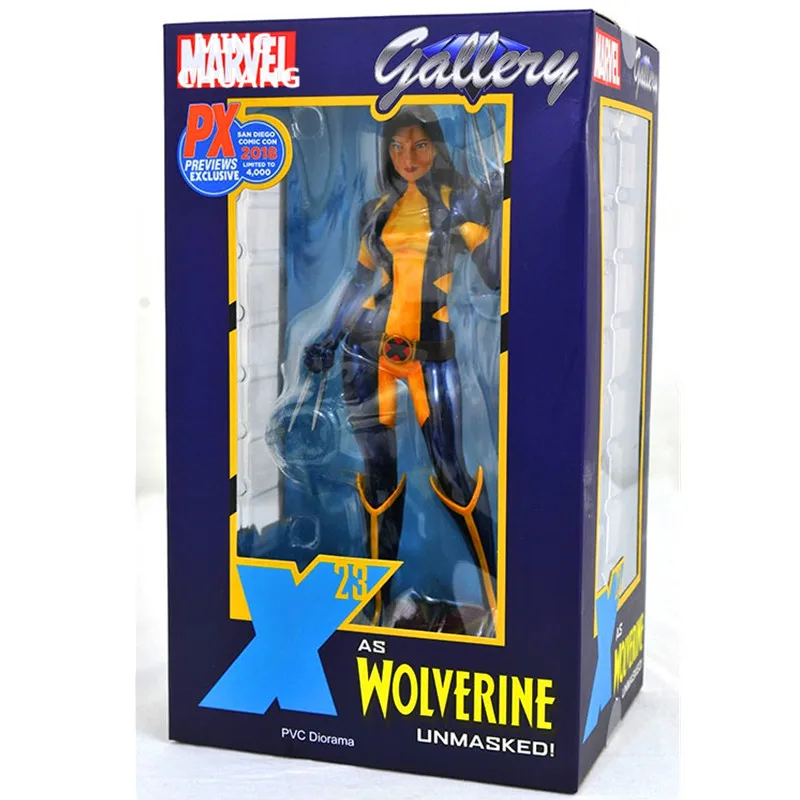 1" X-men супергерой Лаура Кинни специальное издание статуя женский Росомаха X-23 бюст фигурка Коллекционная модель игрушки J302