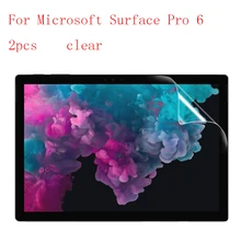 Прозрачная новая HD прозрачная защитная пленка для microsoft Surface Pro 6, 2 шт в 1 посылка