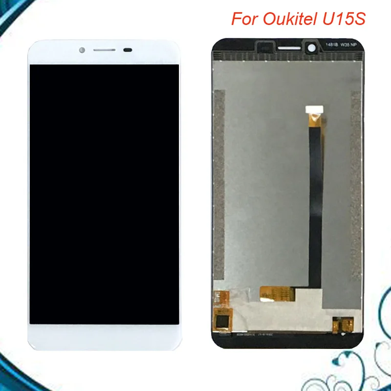 Для Oukitel U15S ЖК дисплей Дисплей + Сенсорный экран Digitizer Ассамблеи Замена для U15 S