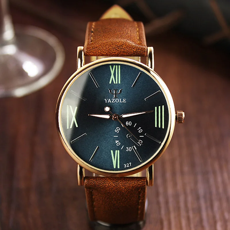 2018 New YAZOLE Watch Men Mens Watches Quartz Dress Watch Men Fashion