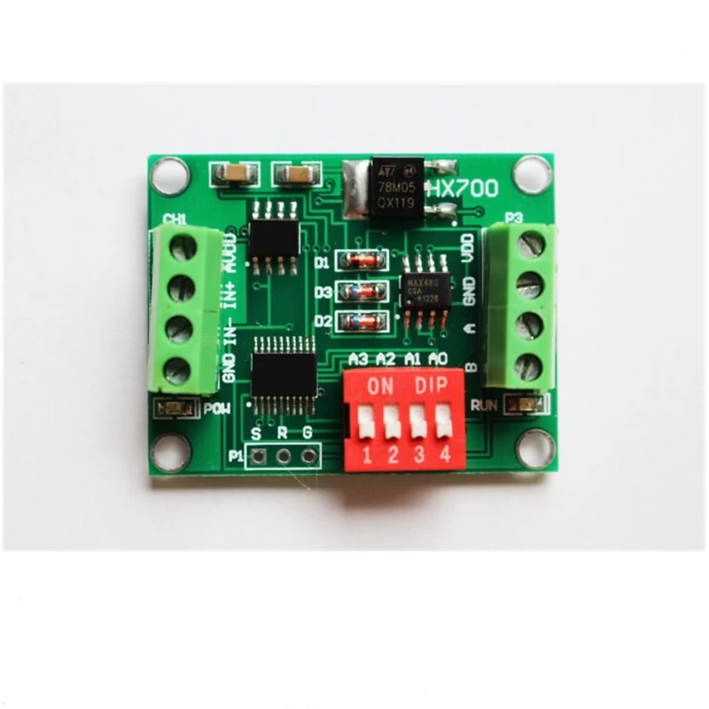 

Load sensor dedicated AD module Force module 24-bit analog-to-digital conversion 485 communication
