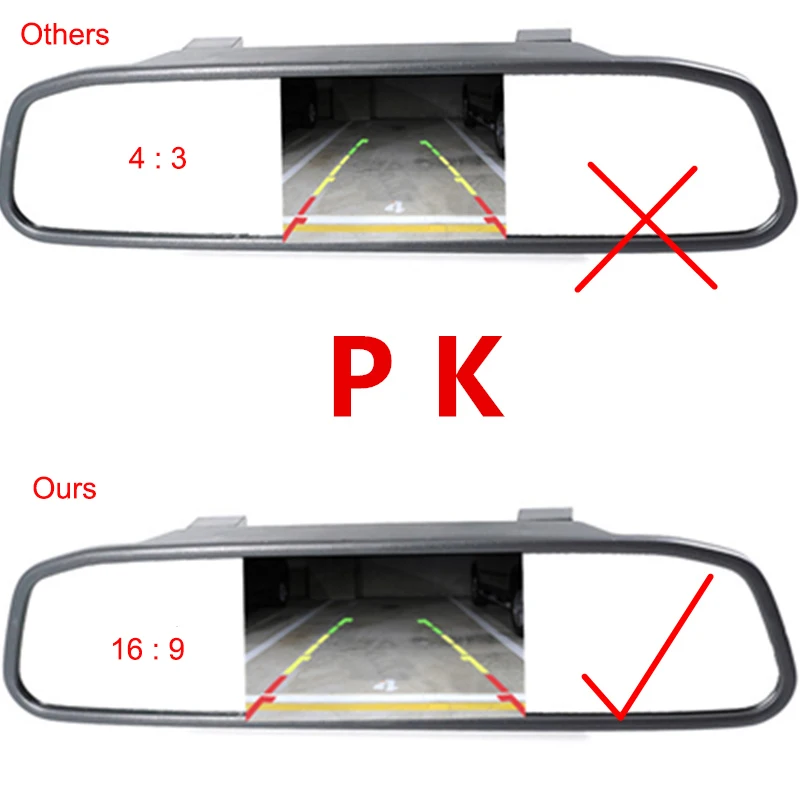 Universal-4-3-inch-Car-HD-Rearview-Mirror-Monitor-CCD-Video-Auto-Parking-Assistance-with-4