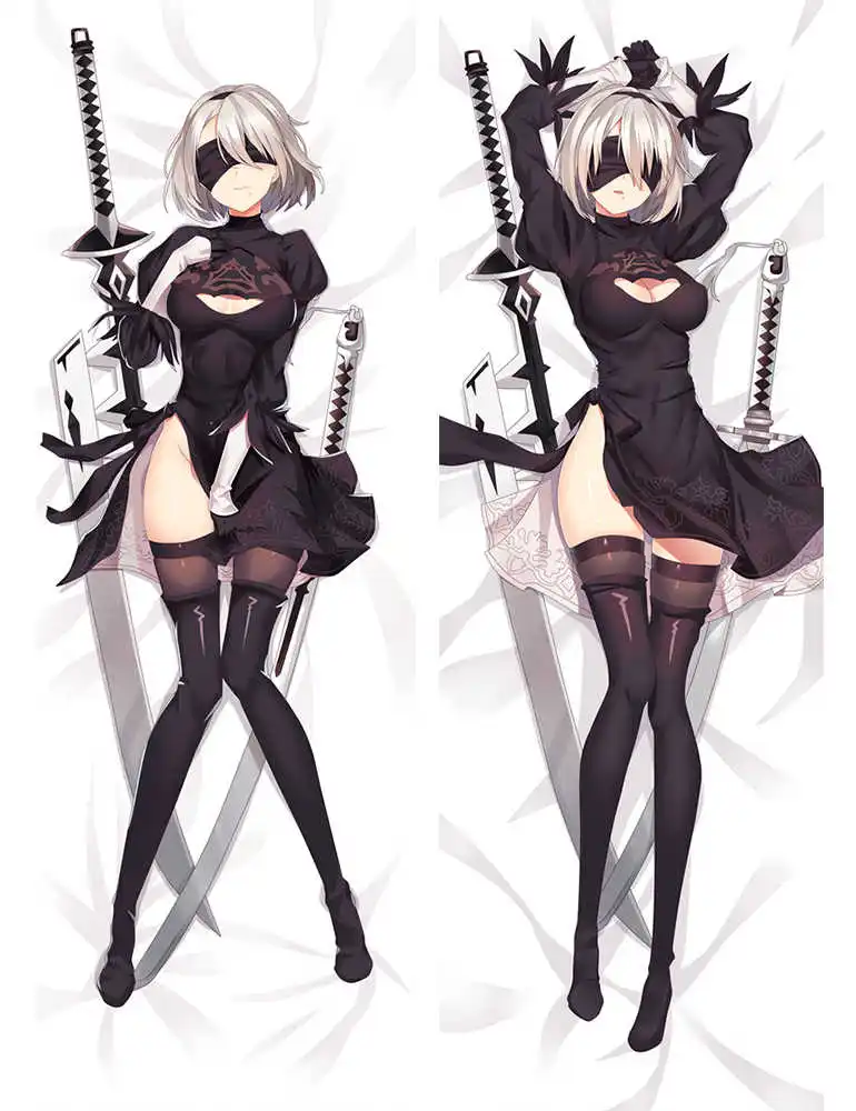 Популярная наволочка для игр ARPG nier automata anime Characters sexy girl yorha NO.2 type b 2B|body pillowcase|pillow