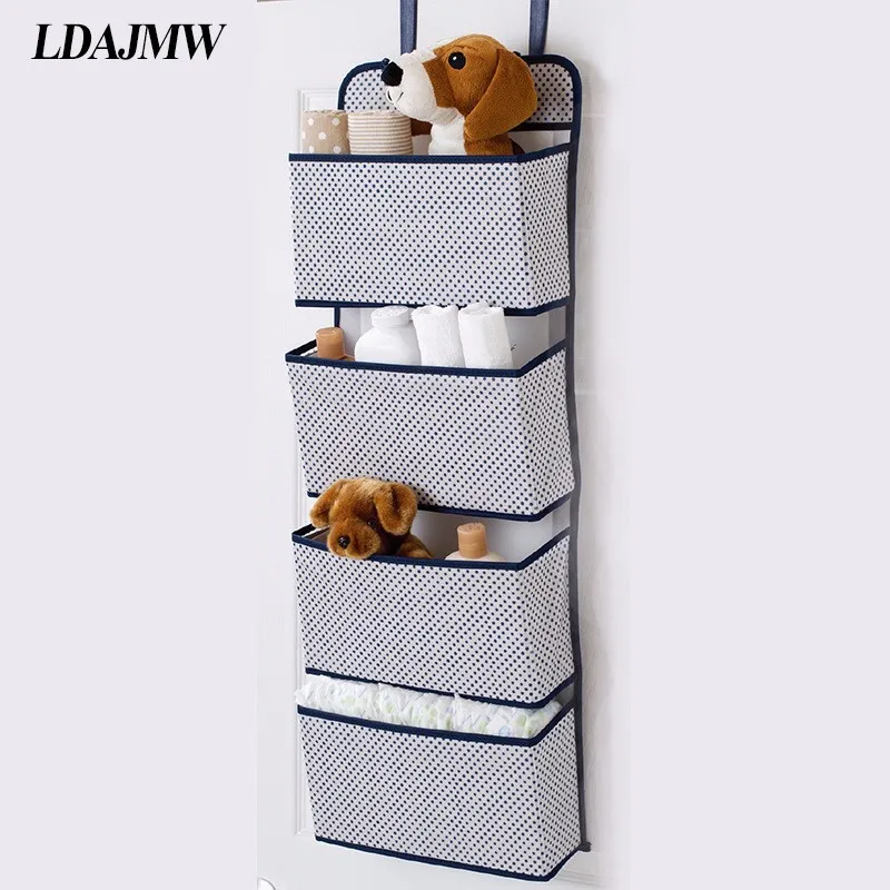 LDAJMW многоярусная Нетканая Ткань сумка для хранения настенная Дверь Шкаф висячая