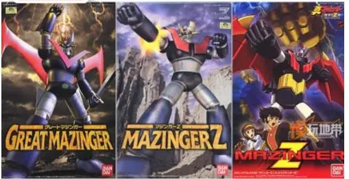 

GREAT MAZINGER Z GETTER figure toy MECHANIC pvc assembly model kit