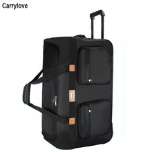 CARRYLOVE 2" 32" дюймов Большая Дорожная сумка на колесиках большая дорожная сумка для путешествий