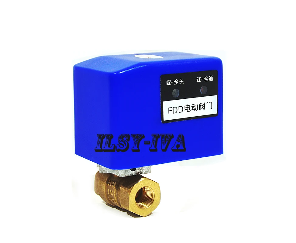 DN8 DC12V, DC24V Латунь 2 way холодной и горячей воды vapor/тепло газ моторизованный шаровой клапан