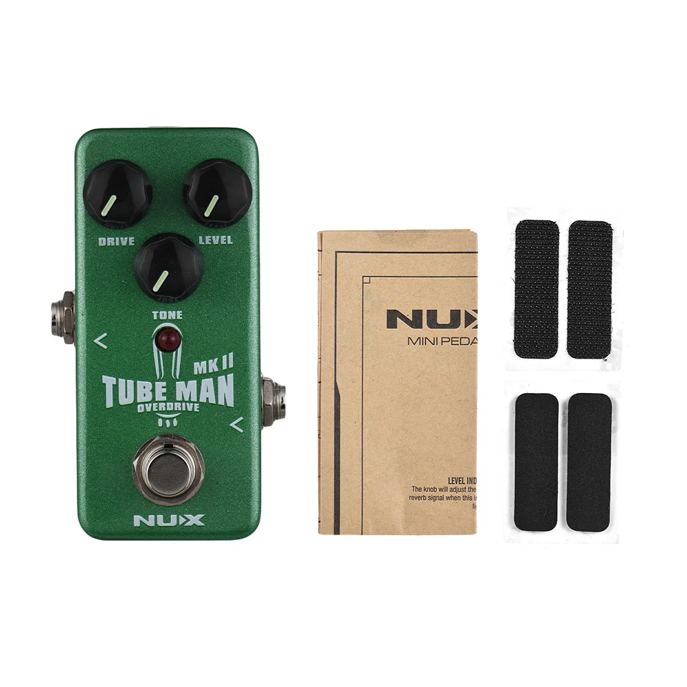 NUX NOD 2 TUBE MAN MK II педаль для гитарного эффекта овердрайв полный металлический