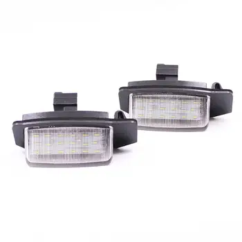

2PCS Bright White LED Number License Plate Light Error Free SMD LED Light For Mitsubishi Lancer Sportback Outlander