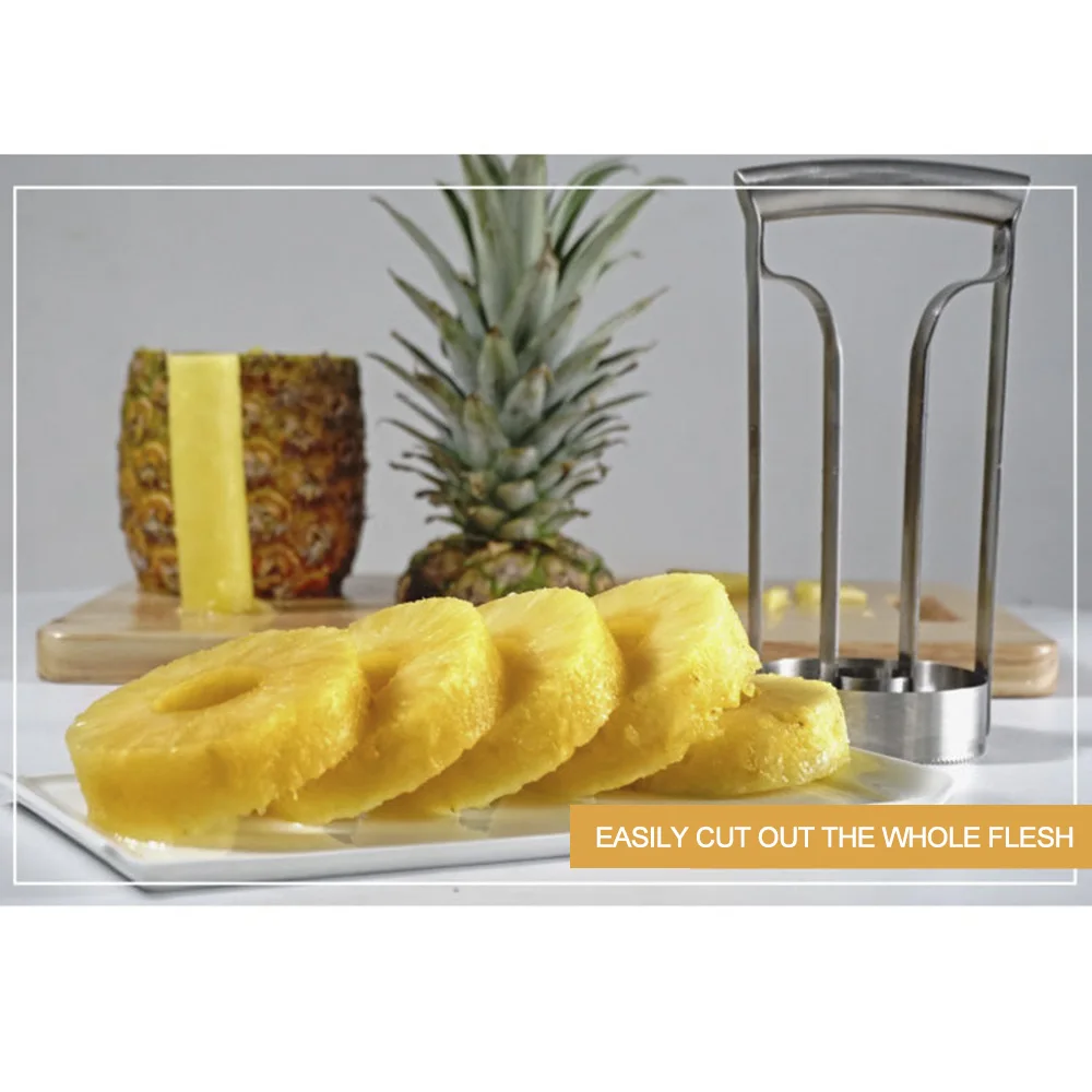 1 шт. нож для нарезки ананаса из нержавеющей стали, нож для нарезки ананаса, Овощечистка, инструменты для очистки овощей и фруктов