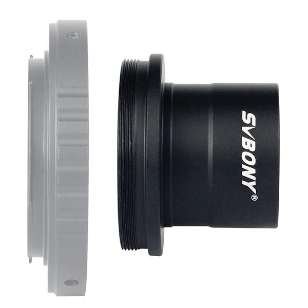 Adaptador de Metal Montagem por Atacado Svbony Bracket Suporte Montagem Slr Camara Telescópio Astronômico Monocular Binóculos F9103 1.25 t 10 slr camara telescópio astronômico monocular binóculos adaptador