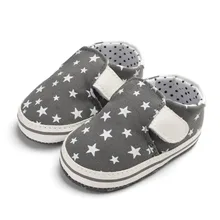 Парусиновые классические спортивные кроссовки для новорожденных мальчиков и девочек, первые ходунки, мягкая детская подошва, противоскользящая детская обувь