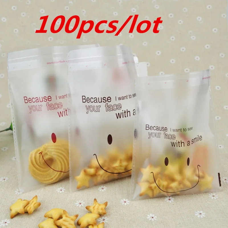 100PCS Jewelry Food Candy Cookie Ziplock Zip Zipped Lock Reclosable