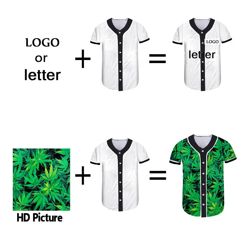 Custom Baseball Shirt DIY Custom tshirt your Brand Logoown designPhoto 3D Print Unisex Streetwear Hip Hop Baseball Team Jersey (4)