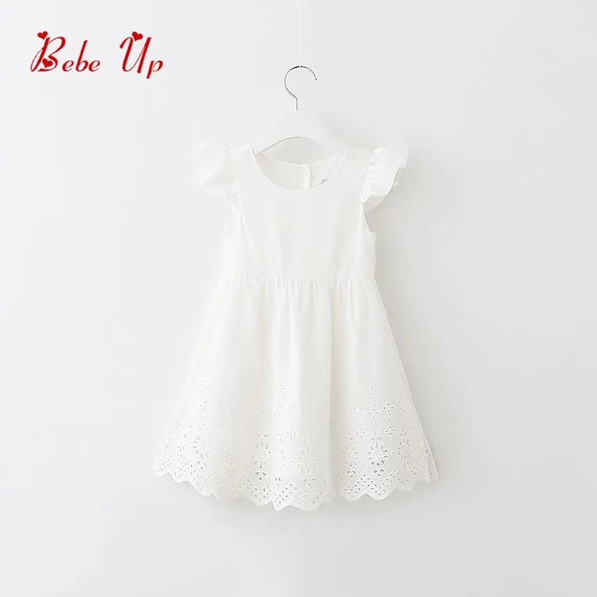 Buy Baby Girls Cotton Dresses Sleeveless Summer 2017
