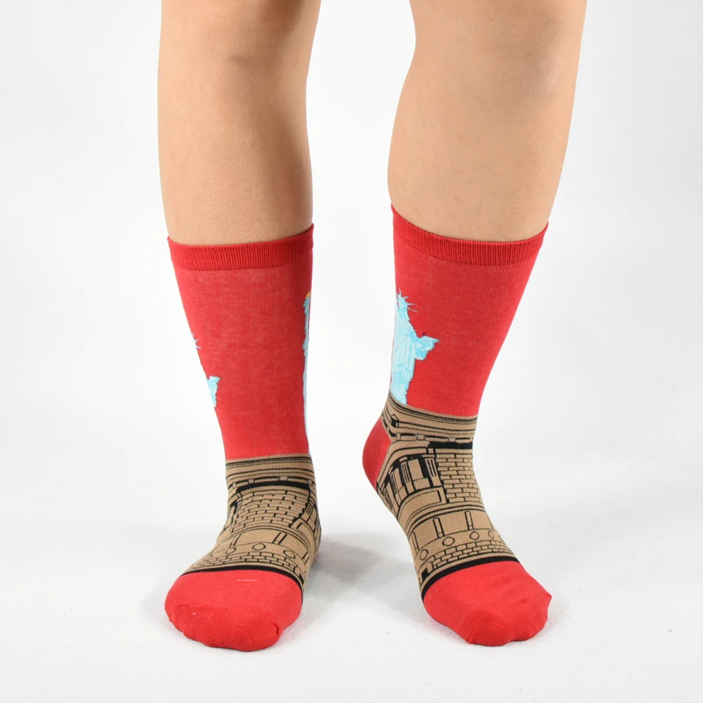 2019 Direct Selling Rushed Standard Baumwolle männer Casual Kostenloser Hohe Qualität Lieferung Socken, lustige Kleidung Socken (6 Pairs/Multi)