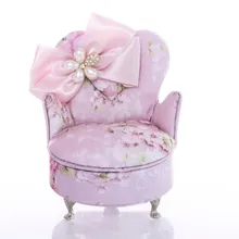 BEIOUFENG миниатюрный кукольный домик мебель для кукол, модная шкатулка для ювелирных изделий миниатюрный BJD диван кукольный стул для кукол аксессуары