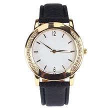 Geneva Wrist Watches Women Watches 2017 Famous Brand Female Clock Quartz Watch Ladies Quartz-watch Montre Femme Relogio Feminino