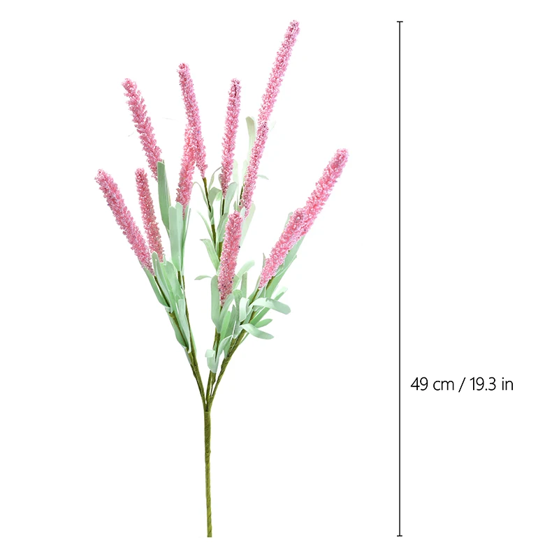 Fake Flowers 1PC Romantic Provence Lavender Flower Silk Artificial Flowers Grain Decorative Aquatic Plants for Garden Decoration Fake Flowers 1PC Romantic Provence Lavender Flower Silk Artificial Flowers Grain Decorative Aquatic Plants for Garden Decoration