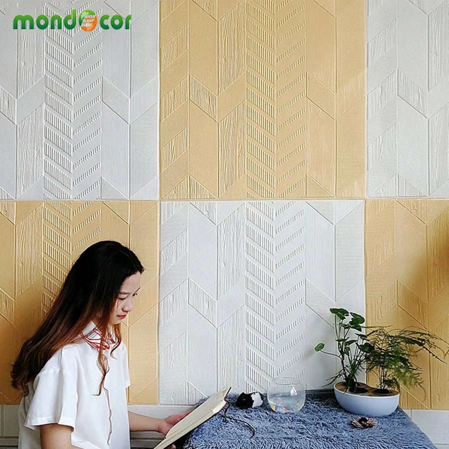 

Fastion Style 3D Waterproof Wallpaper for Libray Exhibition Hall Restaurant Self Adhesive Arrow Shape Wall Covering Decor Murals