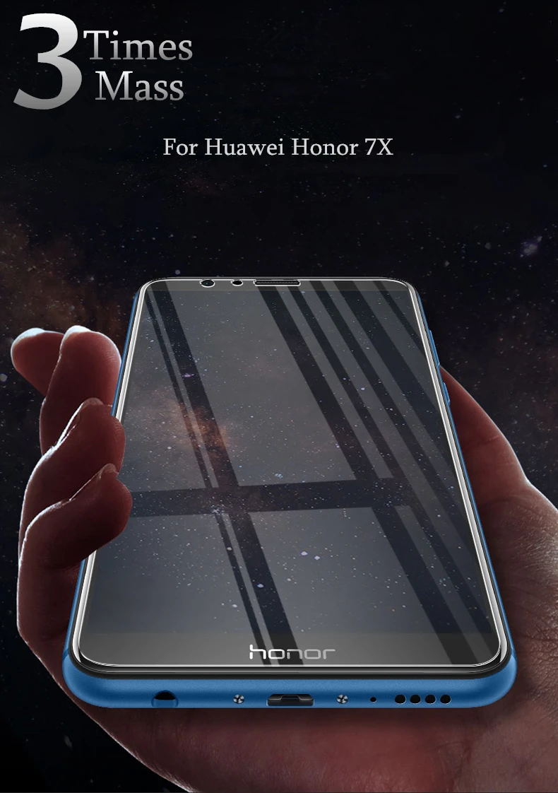2 шт./лот, закаленное стекло для huawei honor 7X 8X, Защитное стекло для экрана 2.5D 9 h, закаленное стекло для huawei honor 8X 7X