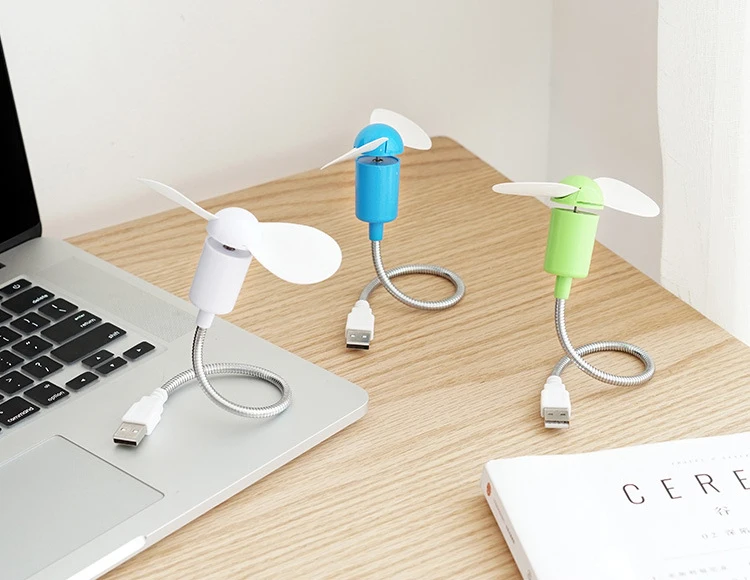 Портативный мини USB вентилятор гаджеты гибкий крутой для ноутбука Настольный ПК Компьютер ПК ноутбук