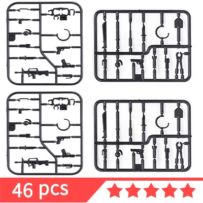 Горячая ww2 оружие военные блоки оборудование пистолет топор меч армейские фигурки оружие Солдат Военные совместимые другие строительные блоки игрушки - Цвет: no box-W3-A