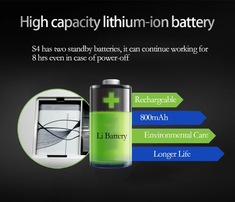 10-.  High capacity lithium-ion battrery