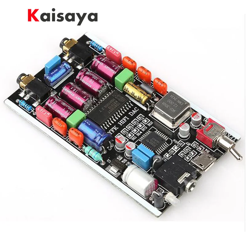 PCM2706 DAC TDA1305 I2S Декодер Усилитель для ноутбука ASIO PC USB звуковая карта усилитель