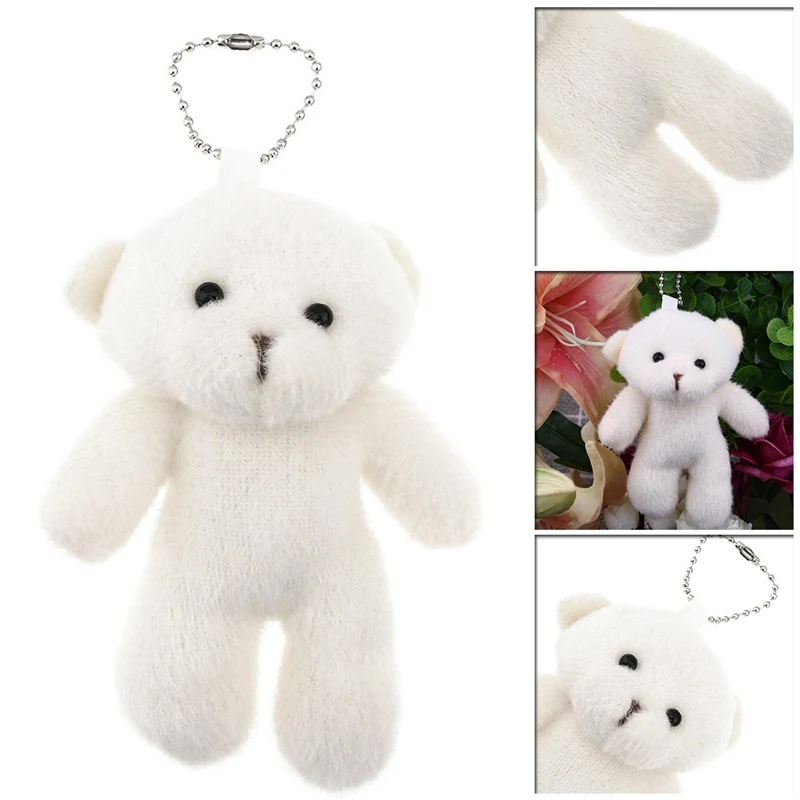 14cm Baby Soft Plush DIY Bear Dolls Christmas Gifts Bear Dolls Toys For Children