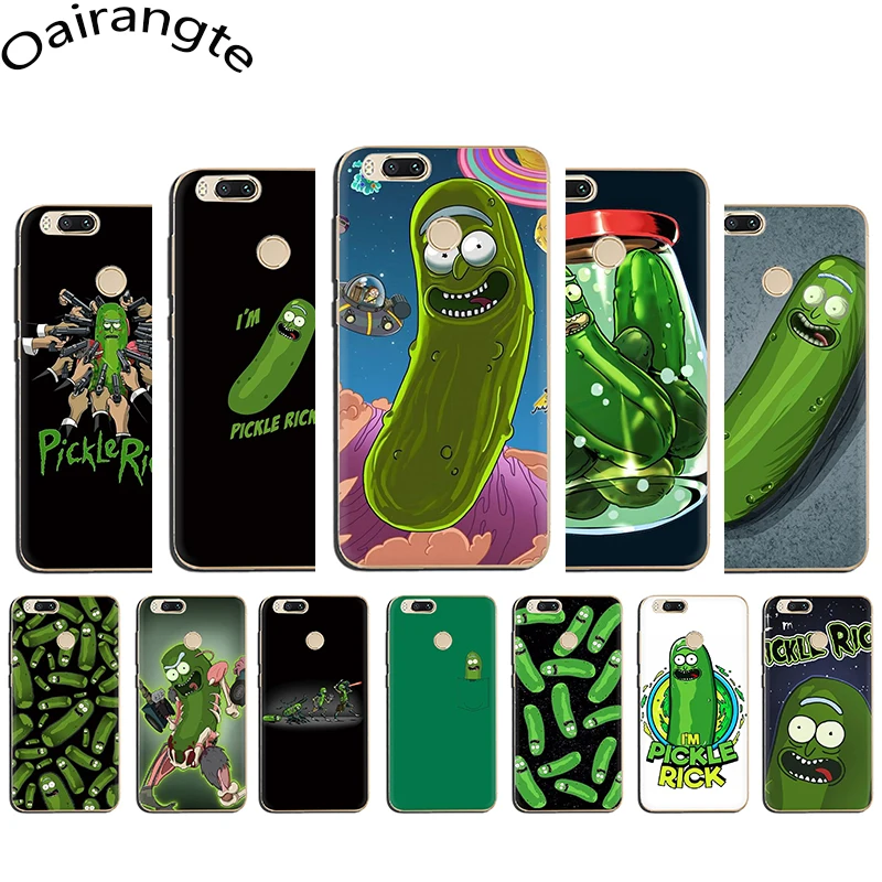

Rick and Morty pickle rick Hard Phone Cover Case for Xiaomi Mi 5 5S 6 8 SE Lite A1 A2 5X 6X A2 Lite F1 9 SE Max 3