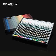 Платиновая японская CF-88 Акварельная кисть для рисования 20 цветов набор с мягкой головкой