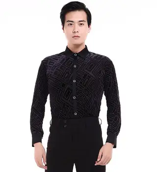 

Long - sleeved shirt autumn and winter imports of new velvet