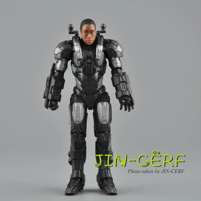 Marvel Irom Man 2 Movie Series Unmasked War Machine Action Figure Loose 4.5inch