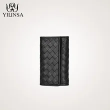 Многофункциональные кошельки из натуральной кожи для мужчин и женщин, кошелек для ключей из овчины ручной работы, модная классическая сумка для мужчин и женщин, кошелек