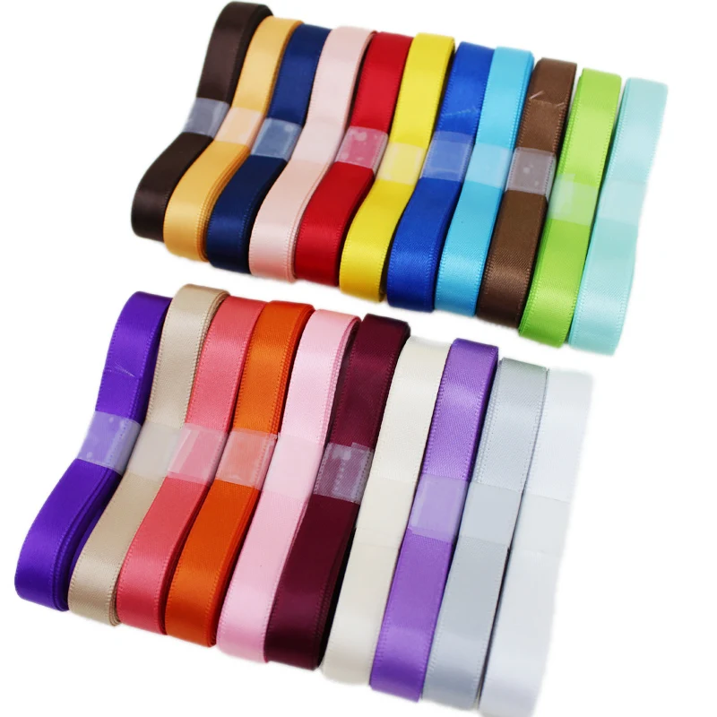 

(5 meters/lot) 6mm Double Face Satin ribbon polyester wholesale Christmas Ribbons