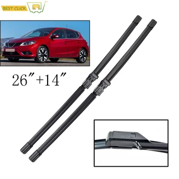 

Misima Windshield Windscreen Wiper Blades For Nissan Pulsar Tiida C13 Hatchback Front Window Wiper 2014 2015 2016 2017 2018