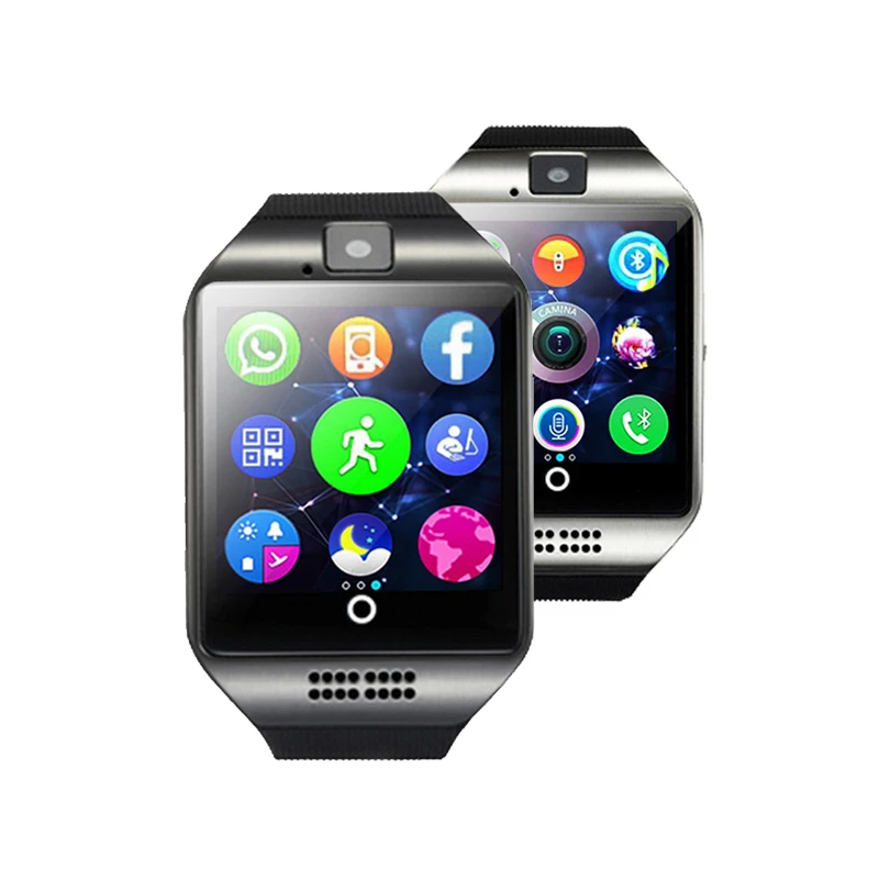 Fashion Smart Watch Clock With Sim Card Slot Push Message Bluetooth Connectivity Android font b Phone