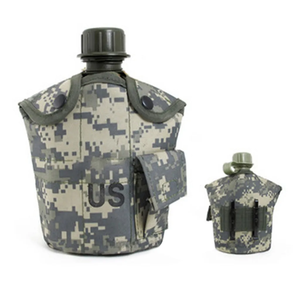 Портативная столовая тактическая бутылка для воды армейская чашка термоизоляционный чайник для выживания Военный Кемпинг страйкбол охотничий инструмент