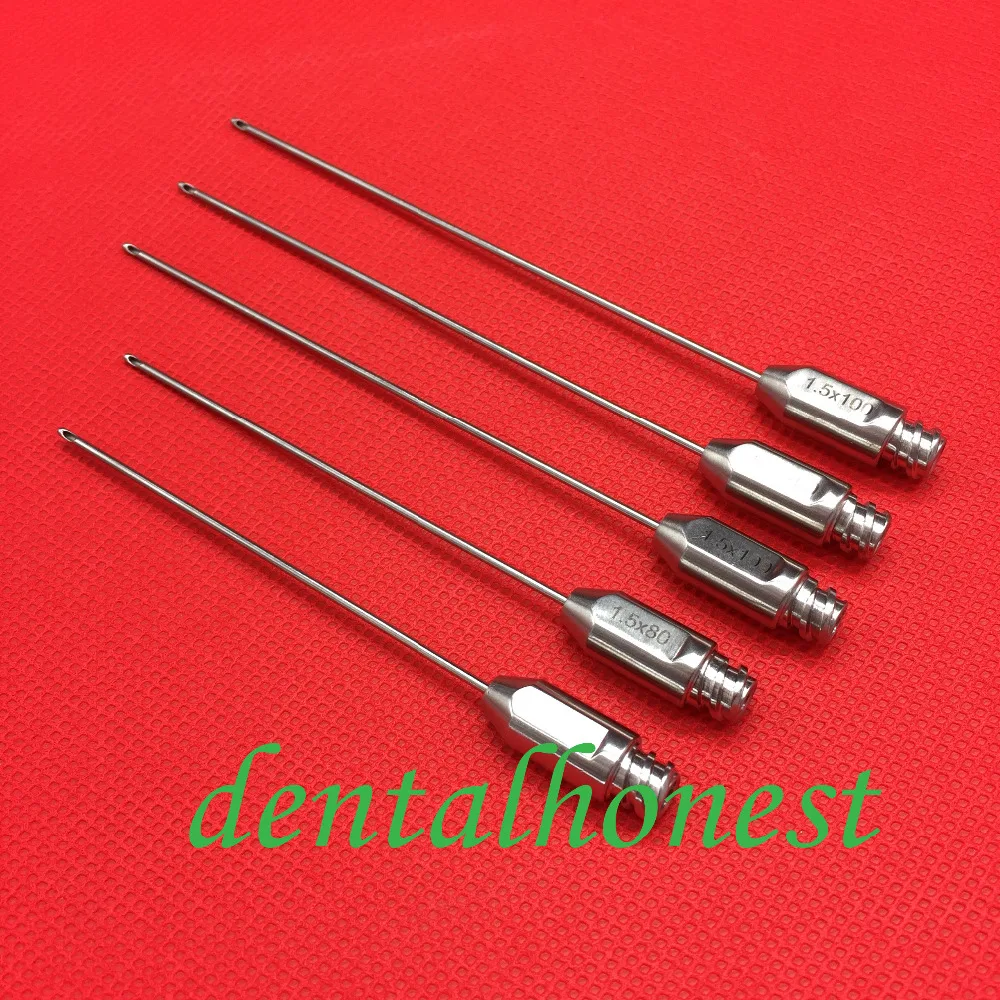 

5pcs Micro Liposuction Cannula Fat Transfer Beauty Cannula