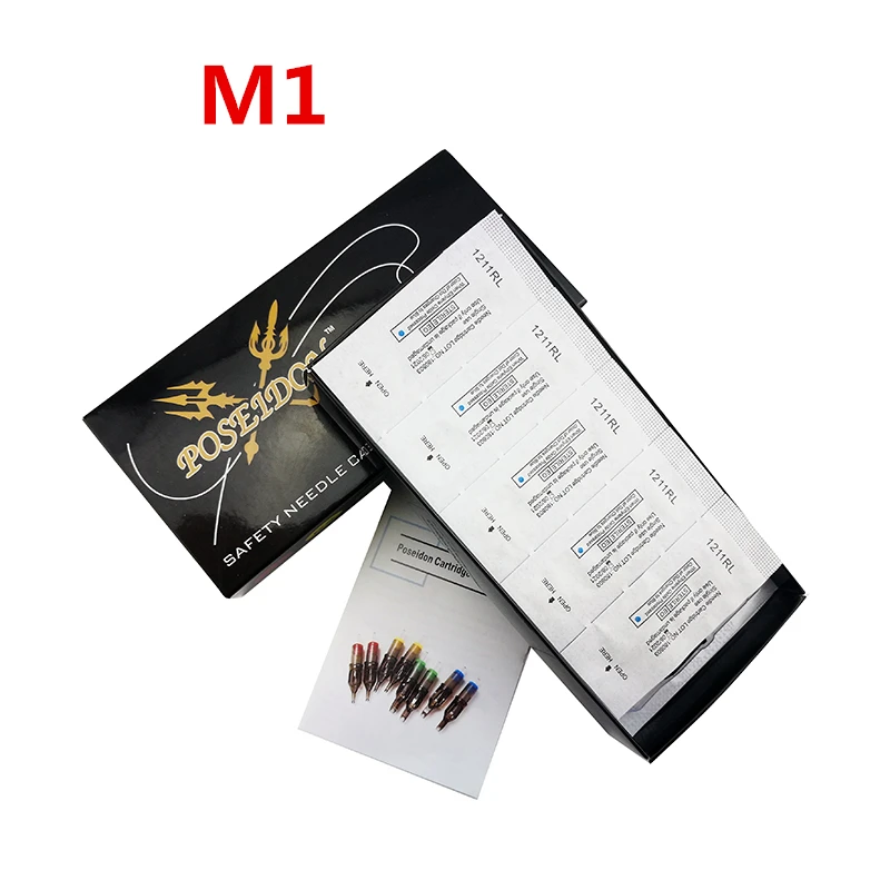 

Hot Sale 20pcs M1 Disposable Premium Makeup Tattoo Cartridge Needle RL/RM/M1/RS Tattoo Gun Supplies Shader Magnum Free Shipping