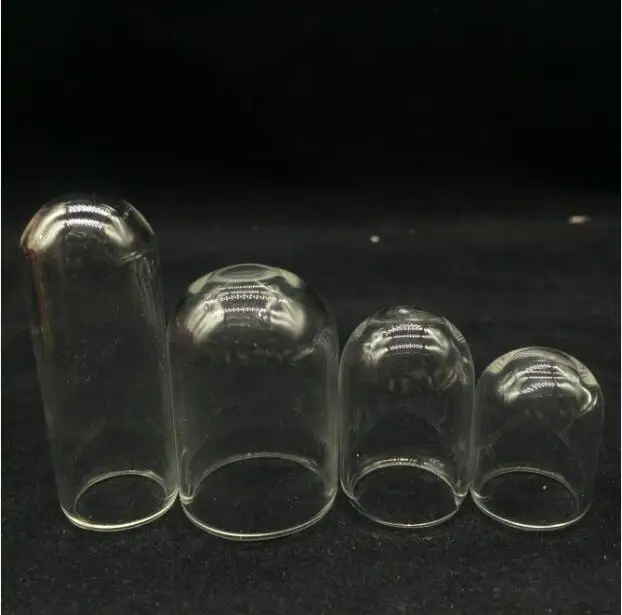 8 штук 50*18 мм 38*25 мм 30*20 мм 25*18 мм трубка колокольчик форма стеклянные шары медальон подвеска в форме стеклянной бутылки Флакон-кулон, ювелирные изделия