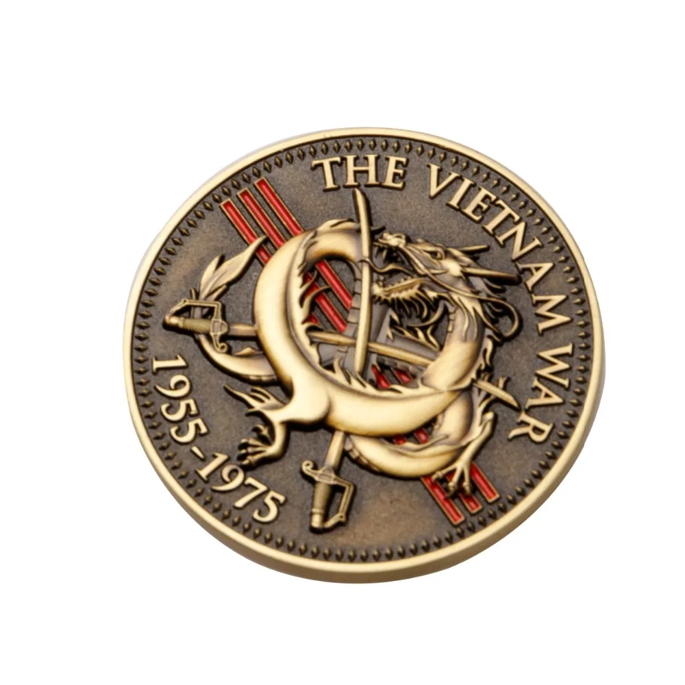 

High quality antique copper coin personalized embossed gold coin