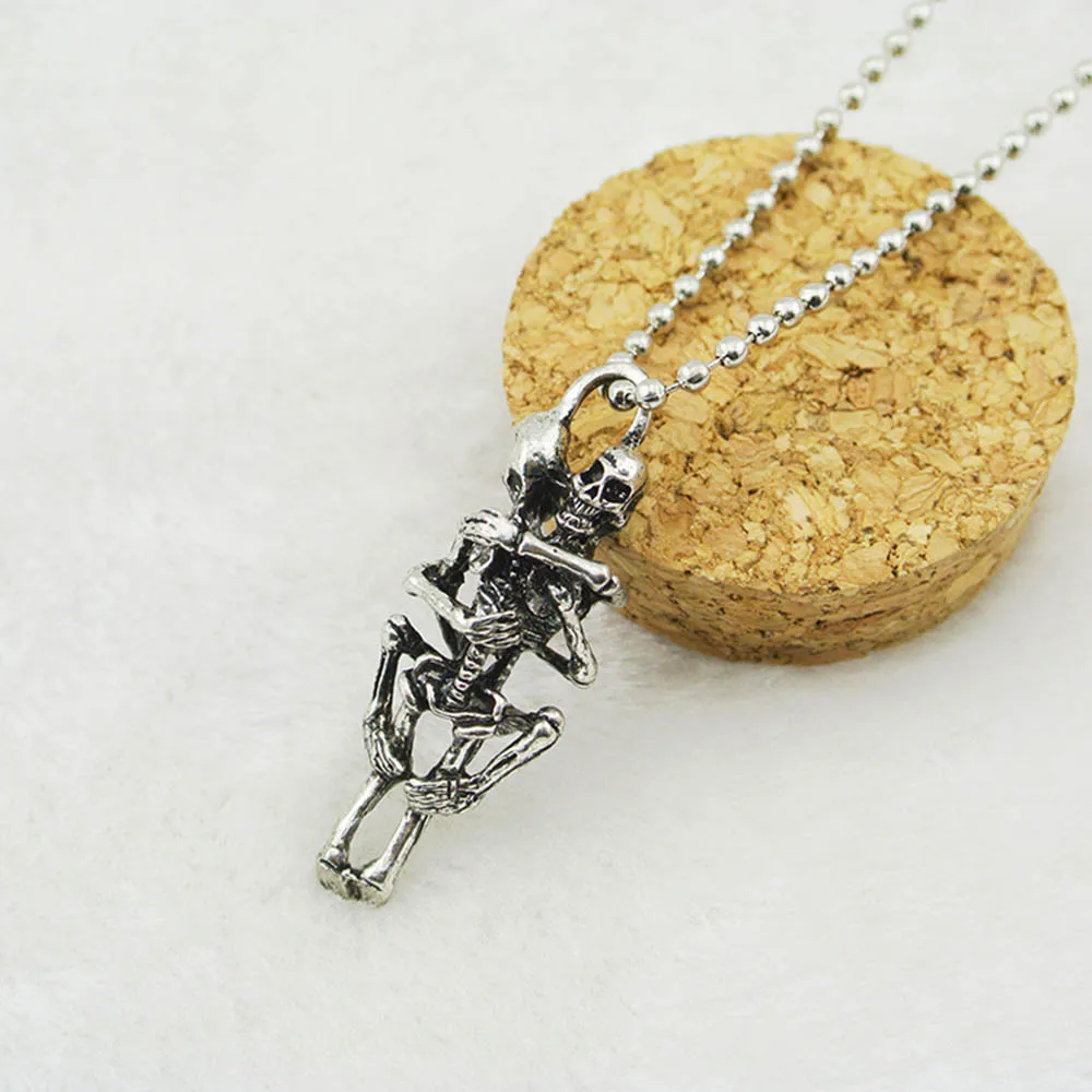 Skull Necklace Men Skull Pendant Men Necklace Accessories Homme Men