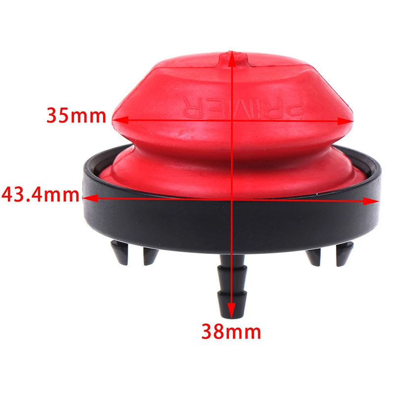 

New Transparent Fuel Pump Carburetor oil bubble Primer Bulb for Chainsaws Trimmer Brushcutter Clear Eradicator tool