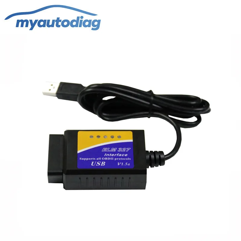 USB ELM327 V1.5 OBD2 считыватель кодов с чипом PIC18F25K80 ELM 327 адаптер работает на Android Windows телефон