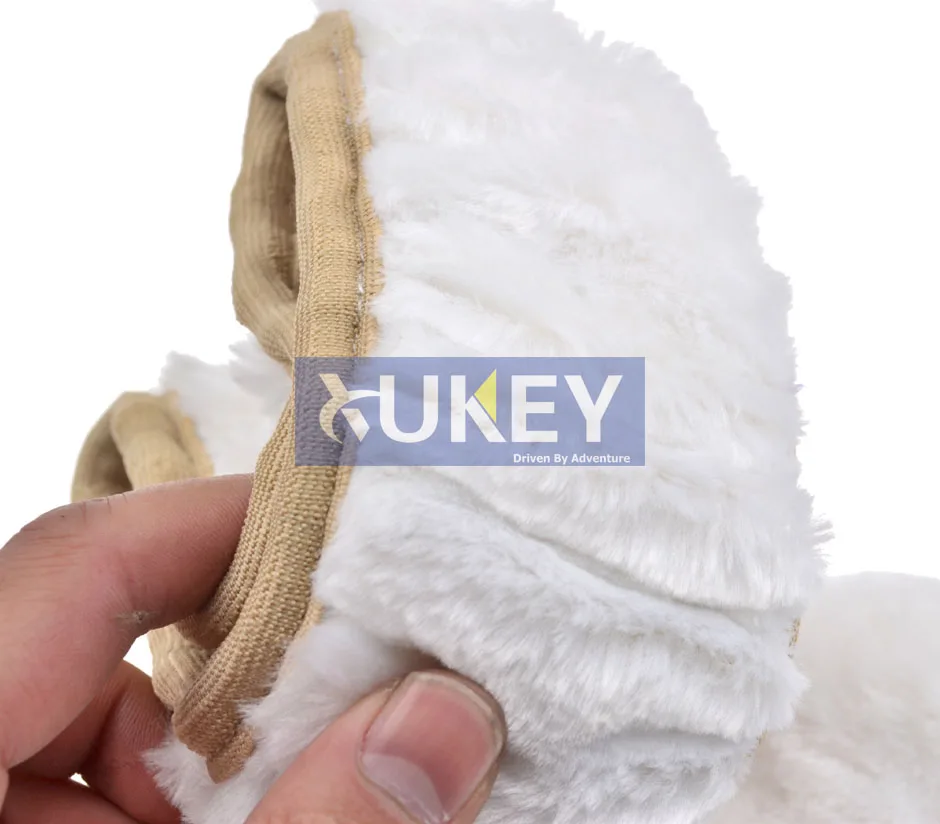 XUKEY 3 шт. зимний плюшевый меховой фонарь ручной тормоз крышка рычага переключения