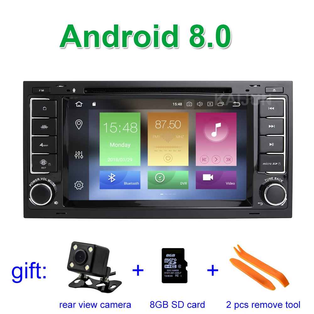 Android 8,0 dvd-плеер автомобиля радио для VW T5 транспортер Multivan Touareg с WiFi BT gps стерео
