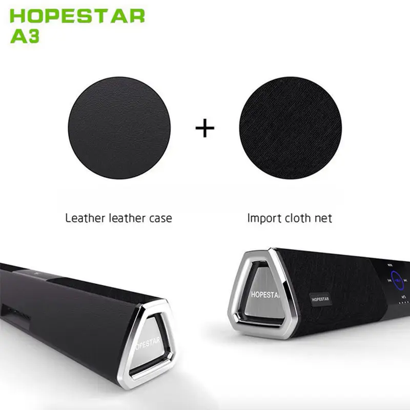 HOPESTAR A3 домашний кинотеатр беспроводной Bluetooth 2,1 динамик колонка двойной сабвуфер громкий динамик 3D стерео объемный заряд ТВ Звук