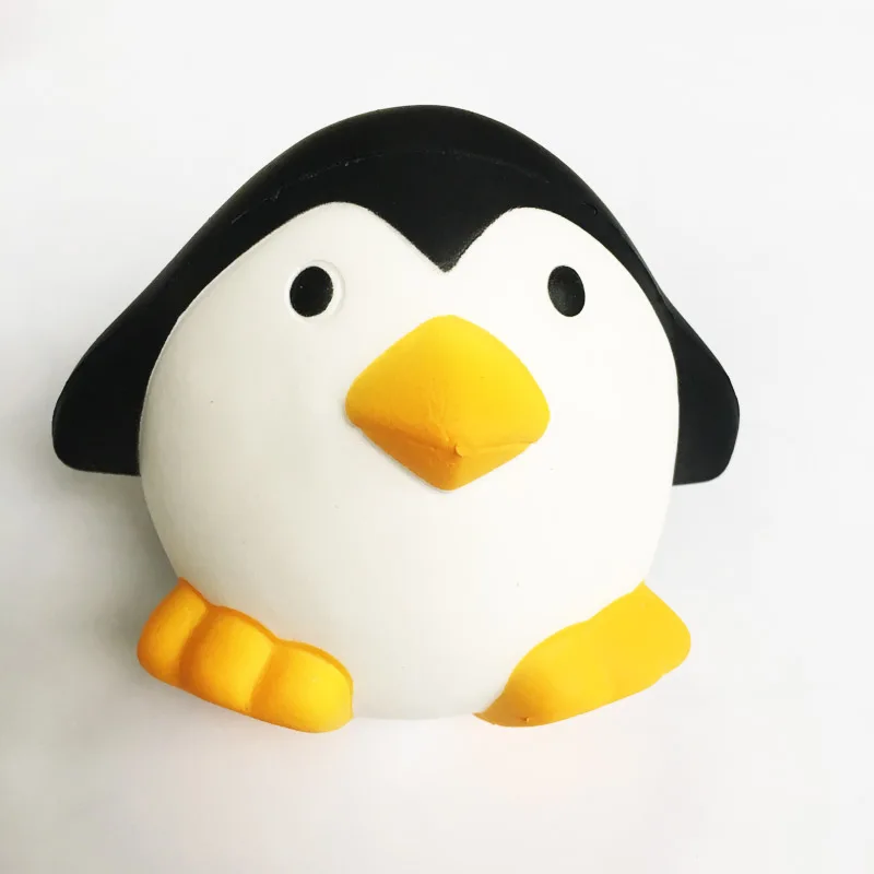 Мягкая игрушка пингвин зуб Тыква squishies медленный рост 10 см 12 см мягкий сжимающий милый сотовый телефон ремень подарок стресс детские игрушки